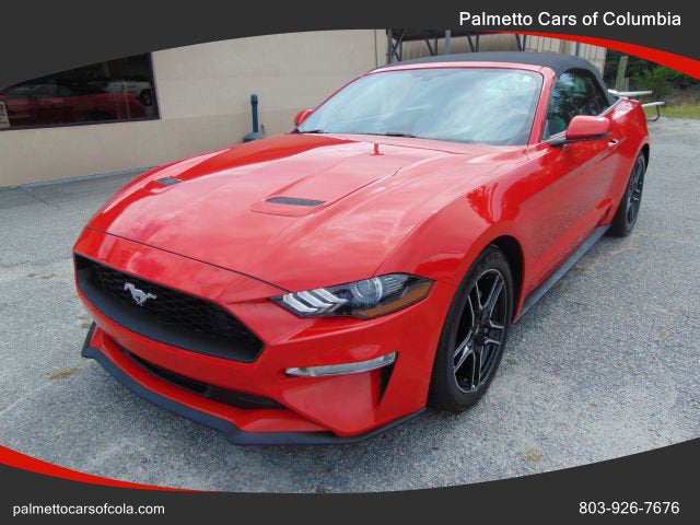 2018 Ford Mustang EcoBoost Premium Convertible 2D