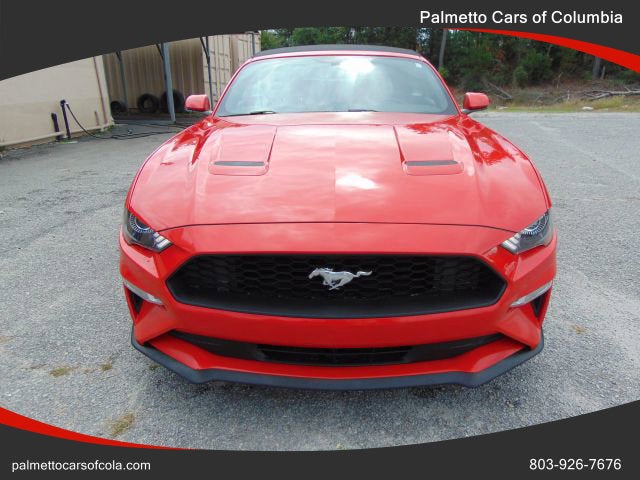 2018 Ford Mustang EcoBoost Premium Convertible 2D