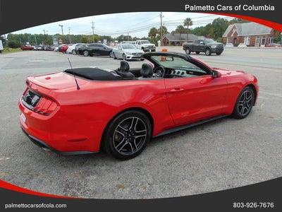 2018 Ford Mustang EcoBoost Premium Convertible 2D