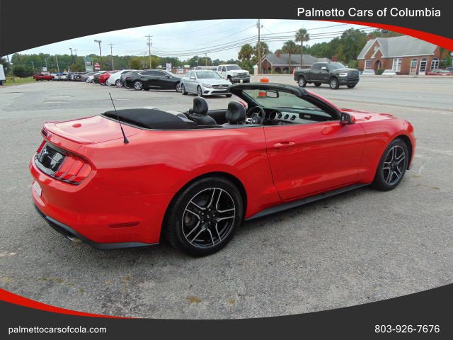 2018 Ford Mustang EcoBoost Premium Convertible 2D