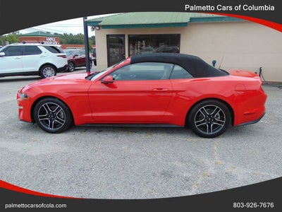 2018 Ford Mustang EcoBoost Premium Convertible 2D