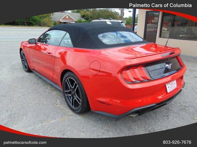 2018 Ford Mustang EcoBoost Premium Convertible 2D