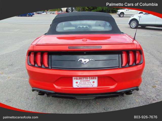 2018 Ford Mustang EcoBoost Premium Convertible 2D