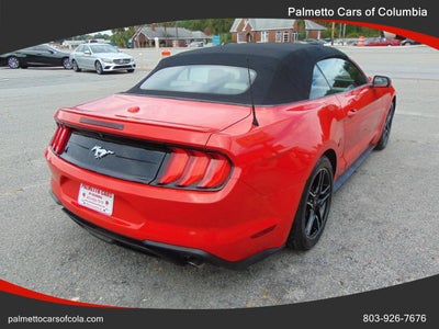 2018 Ford Mustang EcoBoost Premium Convertible 2D