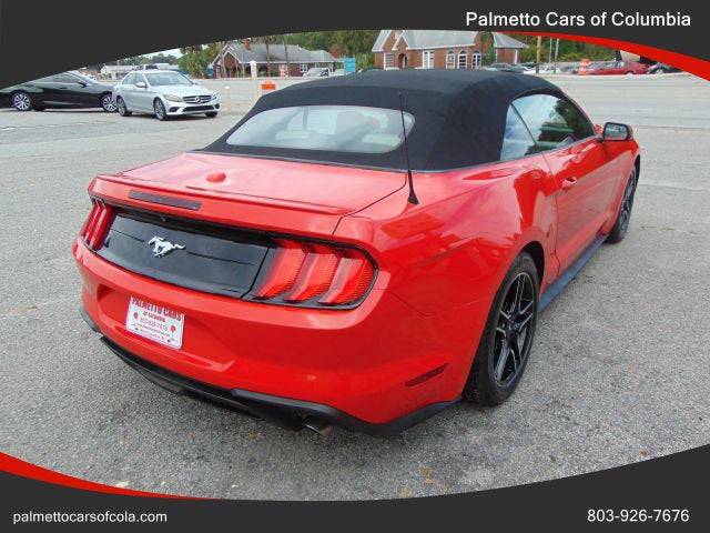 2018 Ford Mustang EcoBoost Premium Convertible 2D
